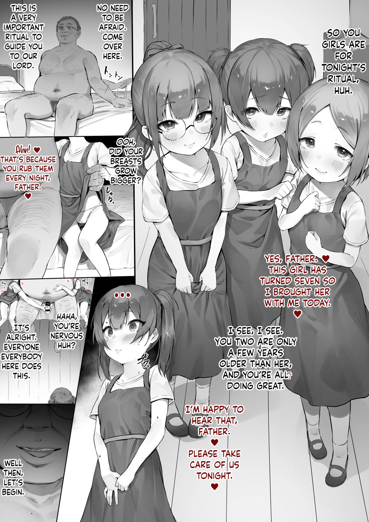 Kojiin ni Okeru to aru Gishki no Hanashi | A Story of A Ritual in an Orphanage page 1 full