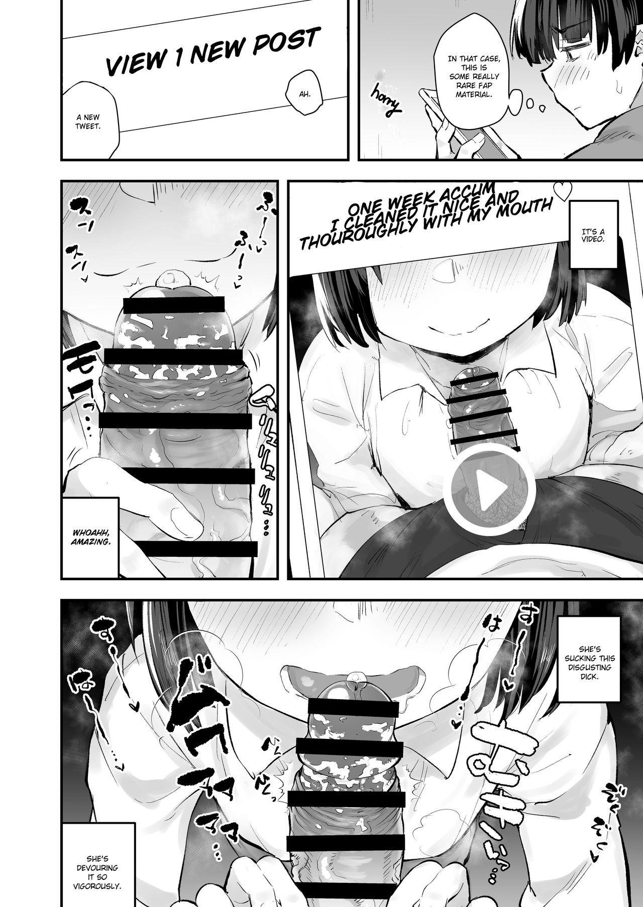 Classmate ga Uraaka de Mainichi Ochinpo Asari Shiterukamoshirenai |  My classmate might be surfing the world wide web for dirty dicks with her private acc every day. page 7 full