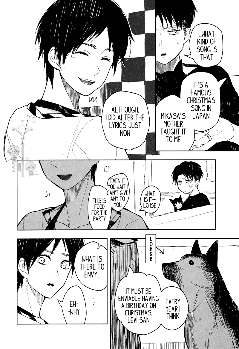 Hachiware to Levi-san  | The Black and White Cat and Levi-san page 6 full