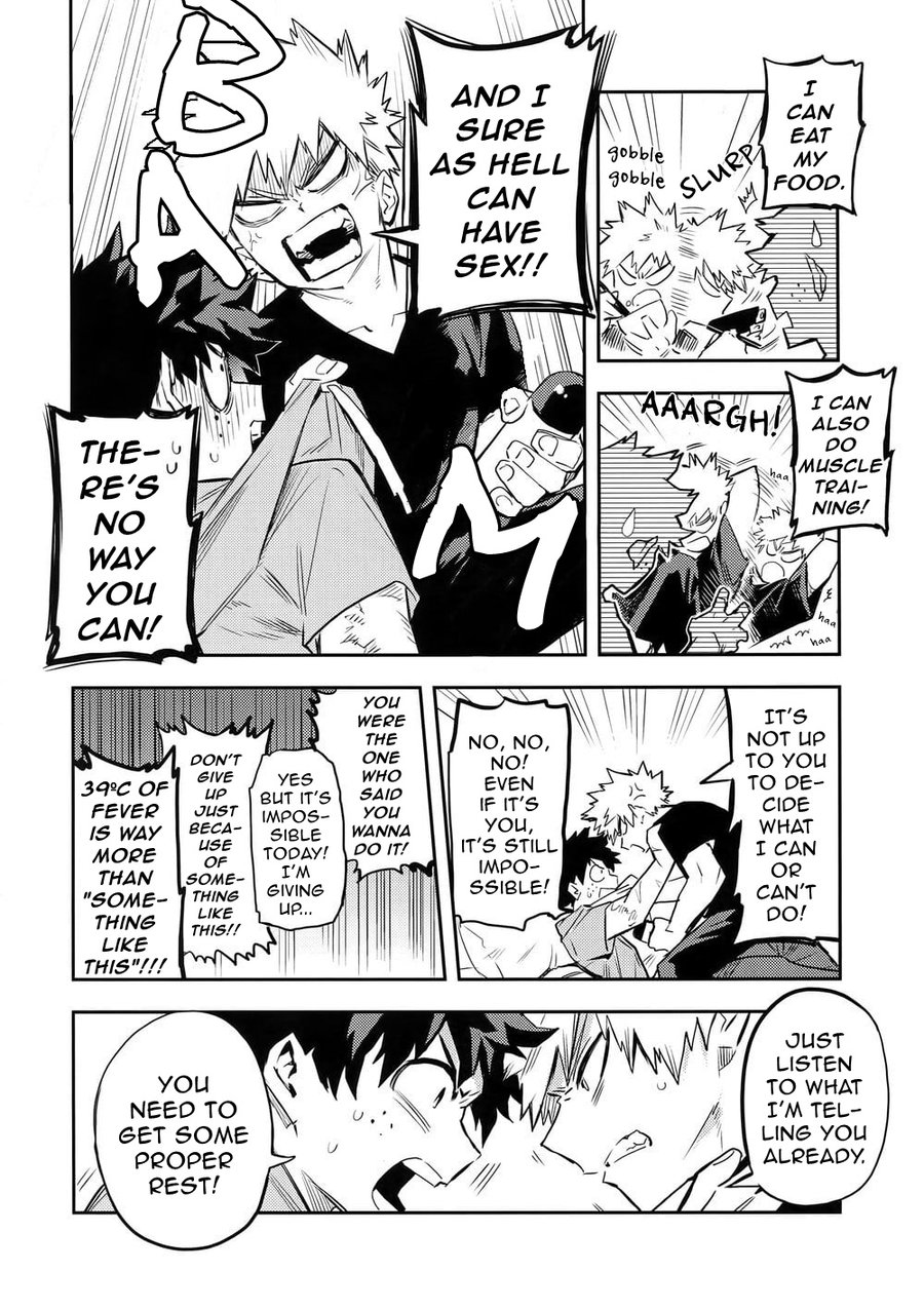 Kazehiki Kacchan to Boku no Koubousen | The Battle Between Sick Kacchan and Me page 7 full