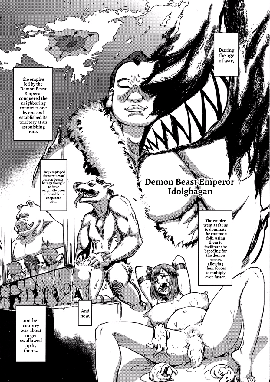 Majuu Teikoku Hishi Otto no Tame ni Kairaku Goumon ni Taeru Boukoku no Ouhi page 3 full