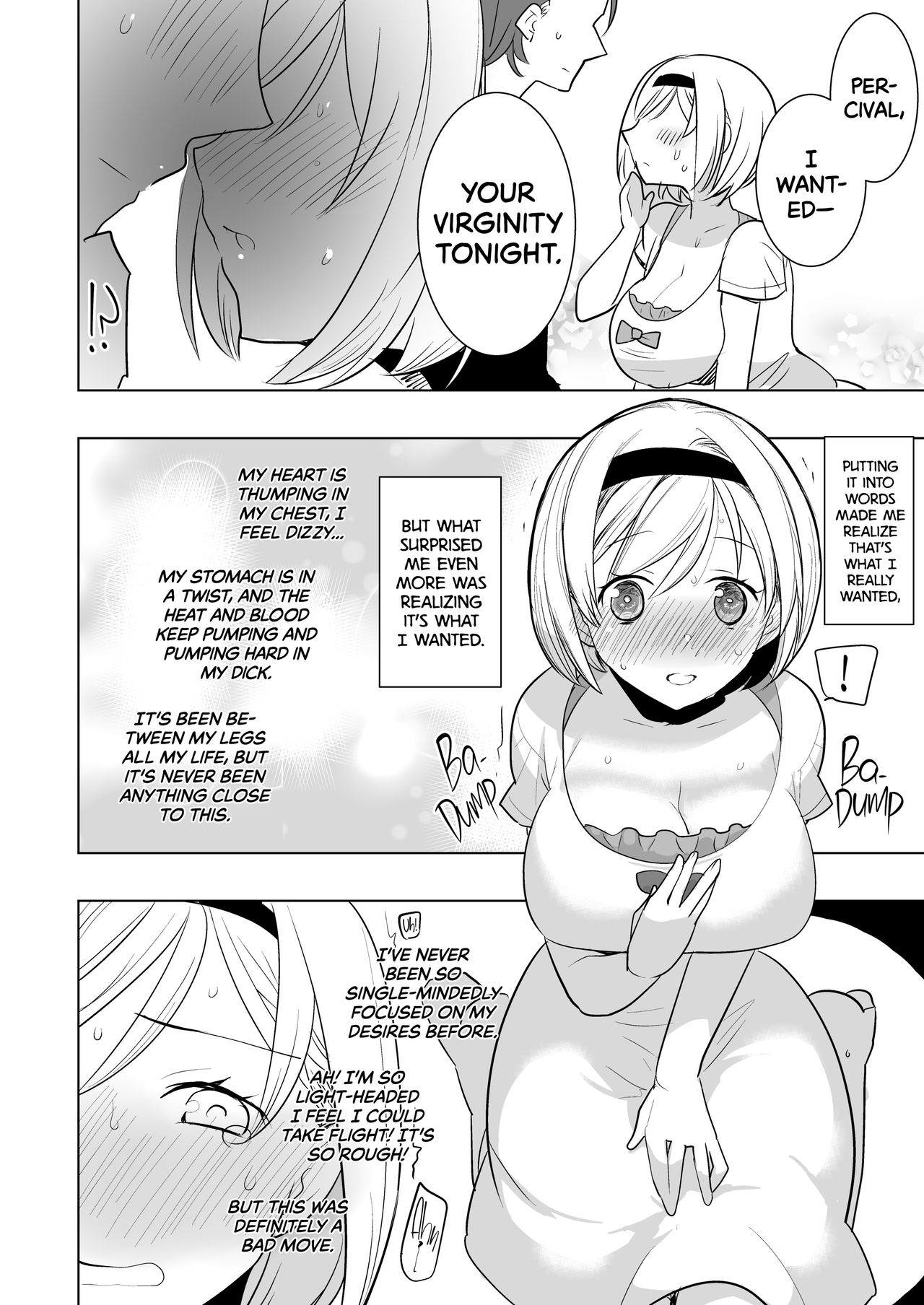 Konya, Percival-kun no Shojo o Kudasai | I Want Your Virginity Tonight, Percival page 3 full