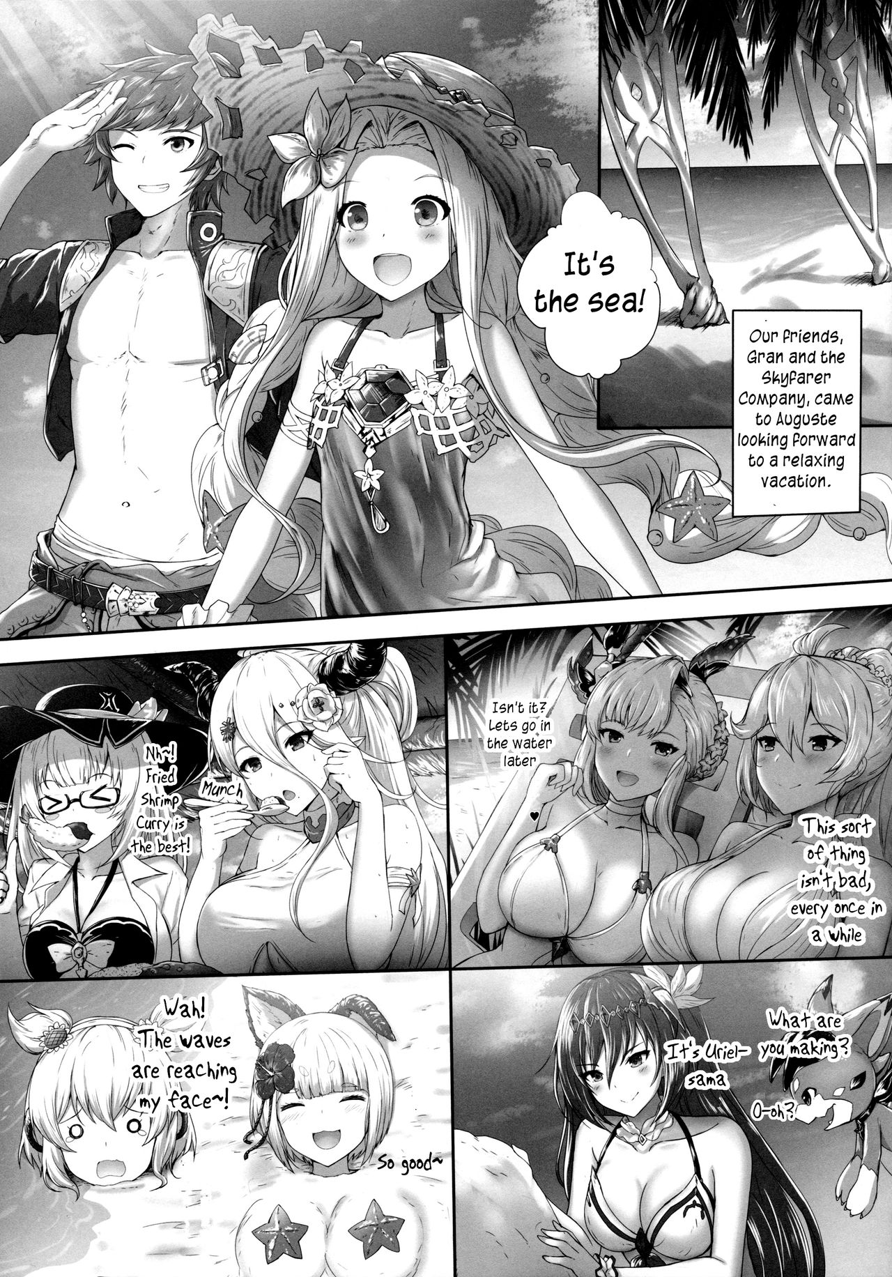 Tenshi to Shito no Himitsu na Vacances | The Secret Get-Away of the Archangel and Her Disciple page 4 full