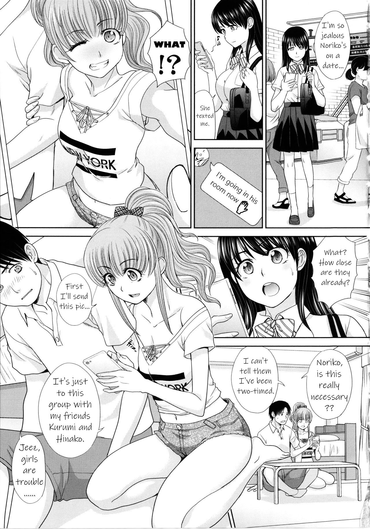 Imouto to Yatte Shimattashi, Imouto no Tomodachi to mo Yatte Shimatta | I had sex with my sister and then I had sex with her friends page 5 full