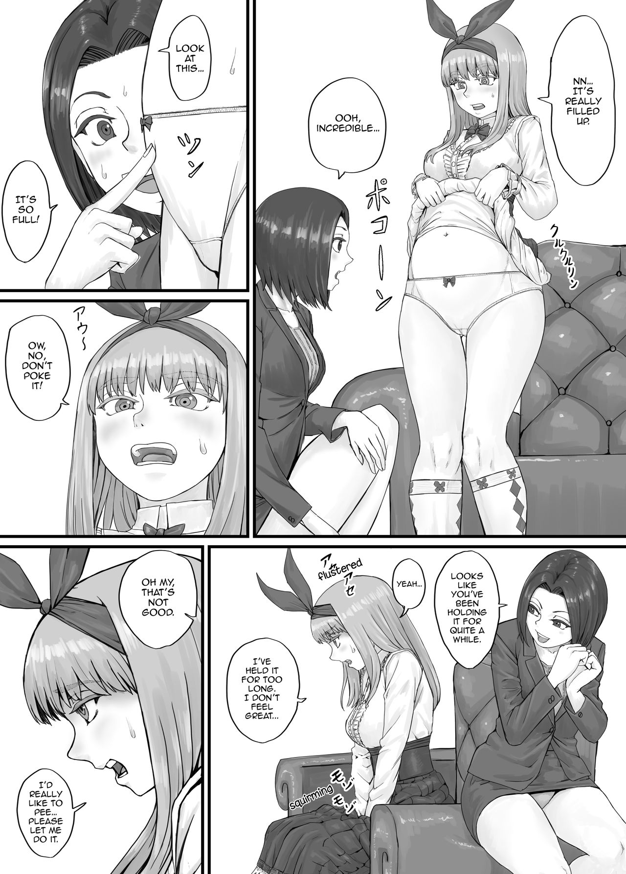 Ichinenmae ni kaita Orikyara ga oshikko suru manga page 3 full