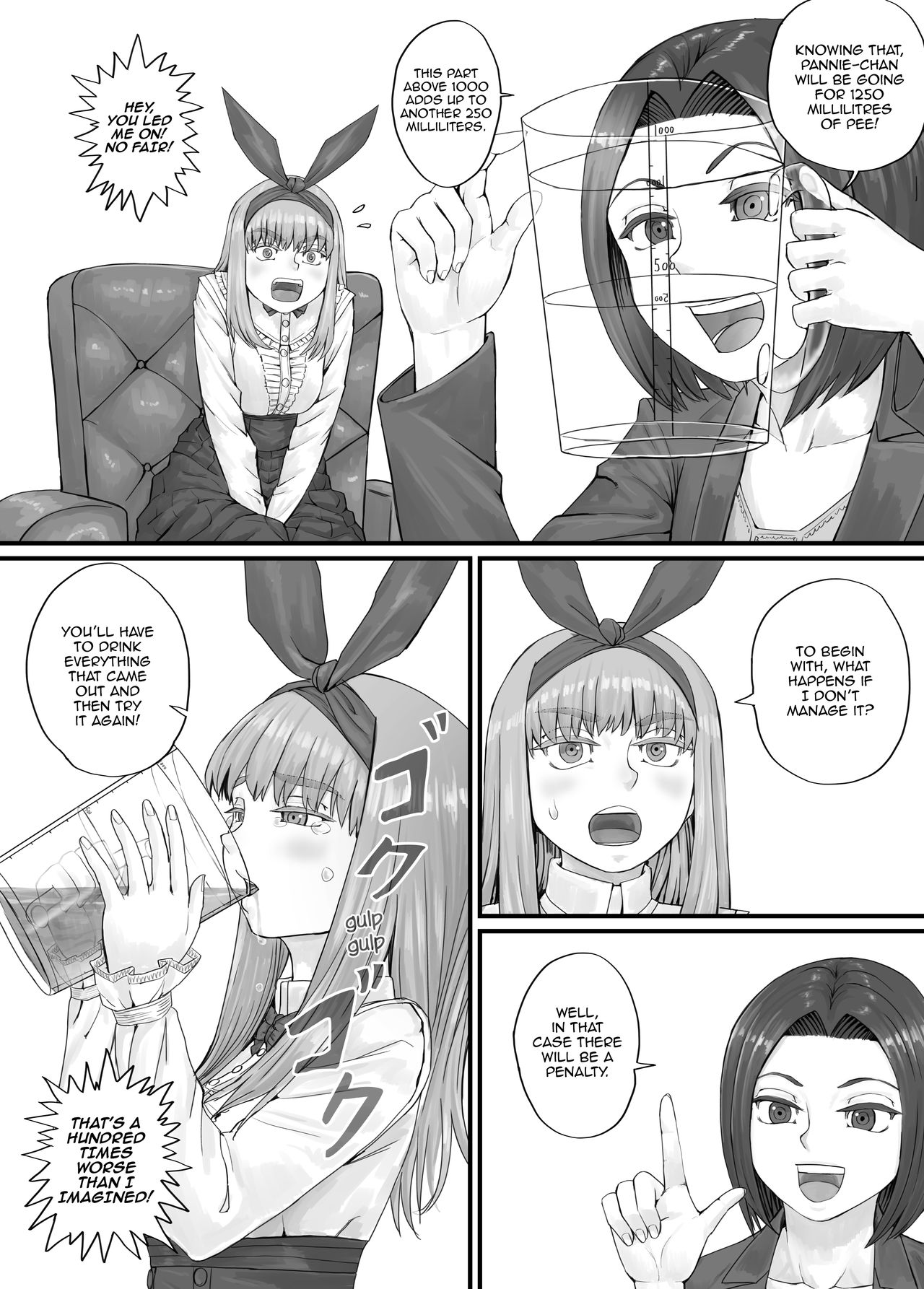 Ichinenmae ni kaita Orikyara ga oshikko suru manga page 5 full