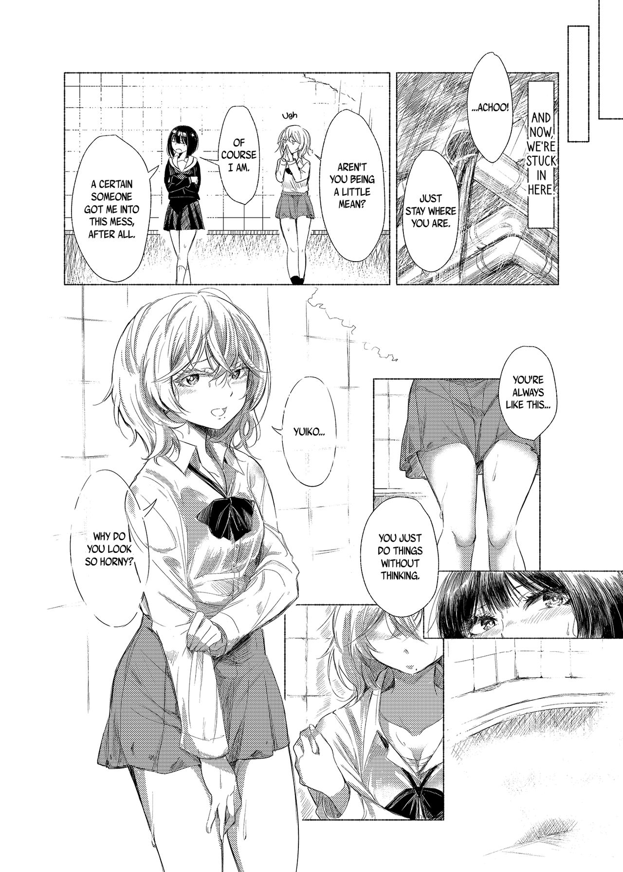 Ruins x Yuri | Haikyo x Yuri page 7 full