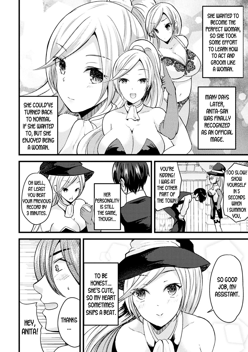 Nyotaika shite jomahoushi ni naru | Turn Into a Woman and Become a Female Mage page 4 full