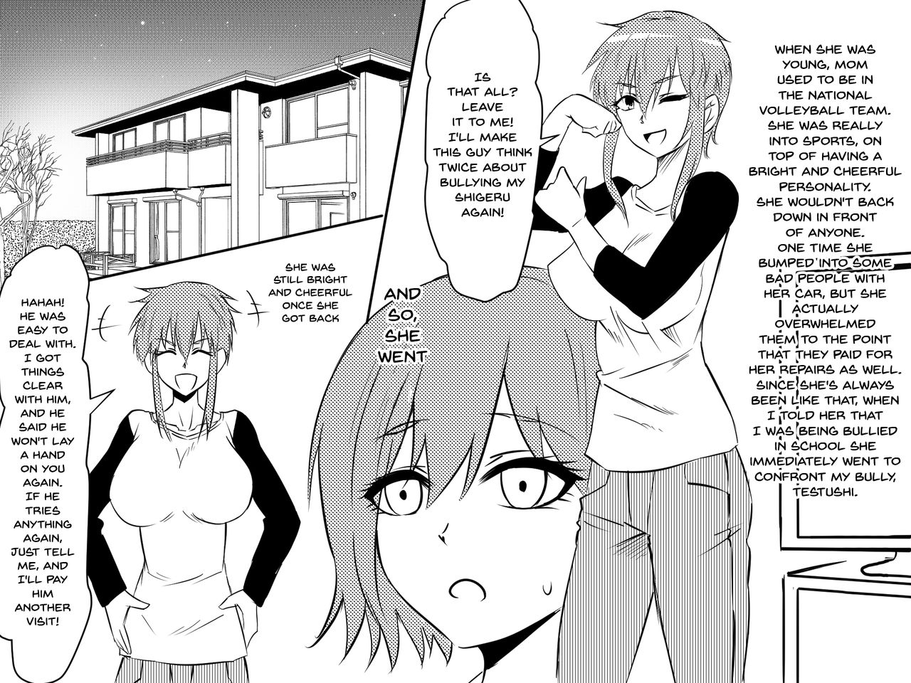 Netorare Haha ~Kachiki de Kimottama no Okaa-san ga Boku o Ijimeru Aitsu no Onna ni Naru Hanashi~ | Mom NTR ~A Story Of How My Gutsy Mom Ended Up Becoming My Bully's Plaything~ page 5 full