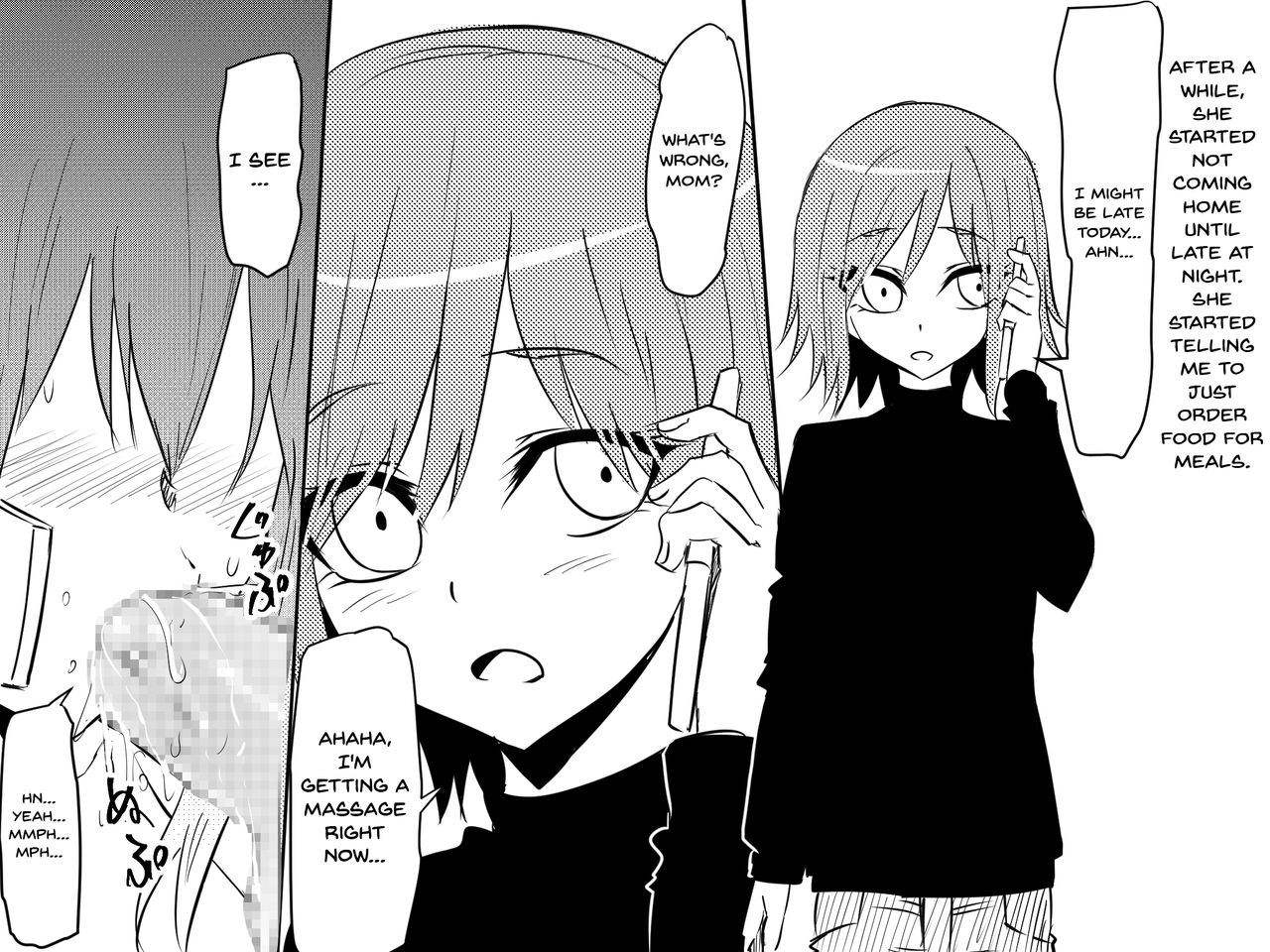 Netorare Haha ~Kachiki de Kimottama no Okaa-san ga Boku o Ijimeru Aitsu no Onna ni Naru Hanashi~ | Mom NTR ~A Story Of How My Gutsy Mom Ended Up Becoming My Bully's Plaything~ page 8 full