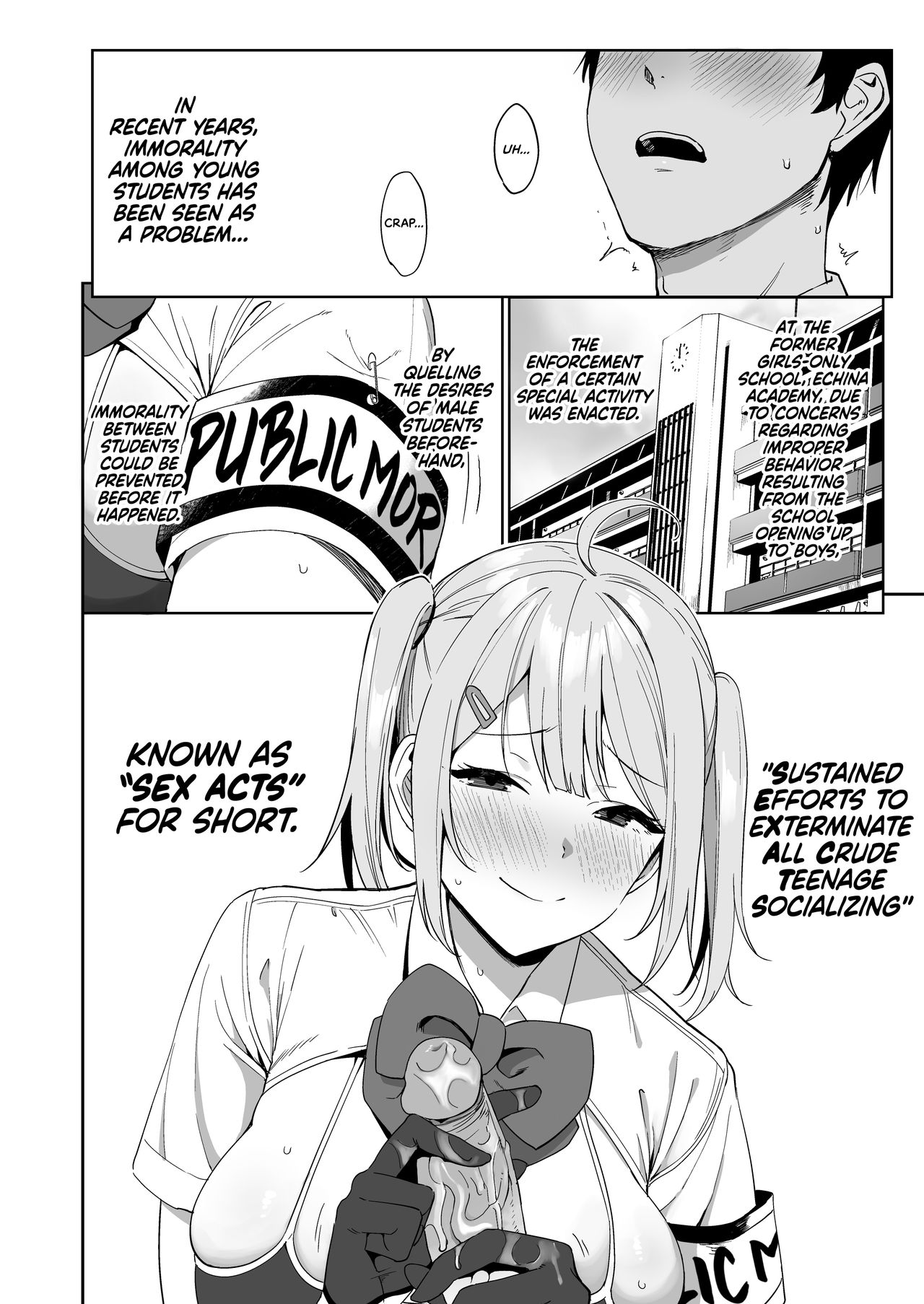 Fuuki Iin to Fuuzoku Katsudou | SEX ACTS with a Member of the Public Moral Committee page 5 full