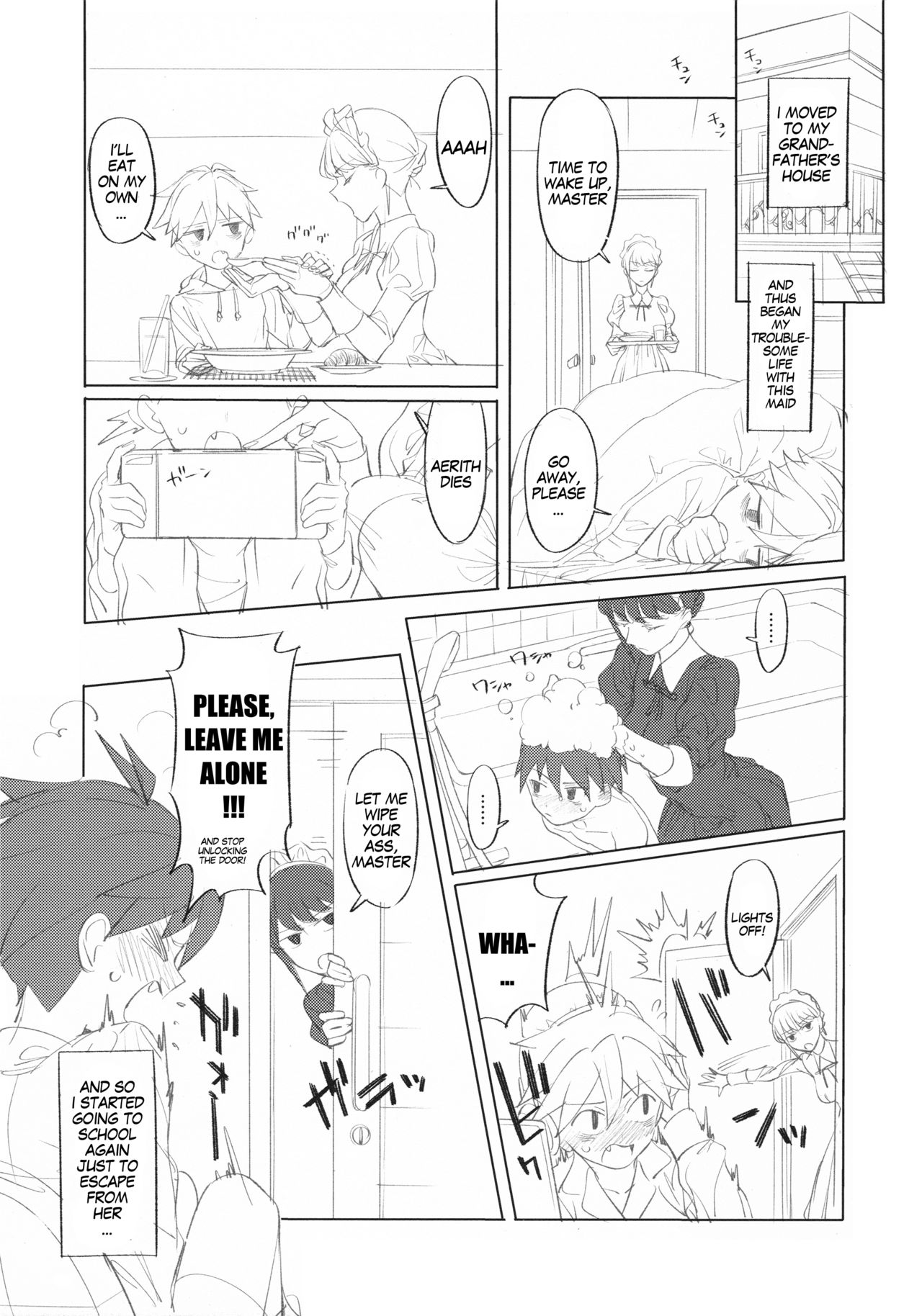 Maid na Senpai Junbigou | Maid Senpai *In Progress* page 8 full