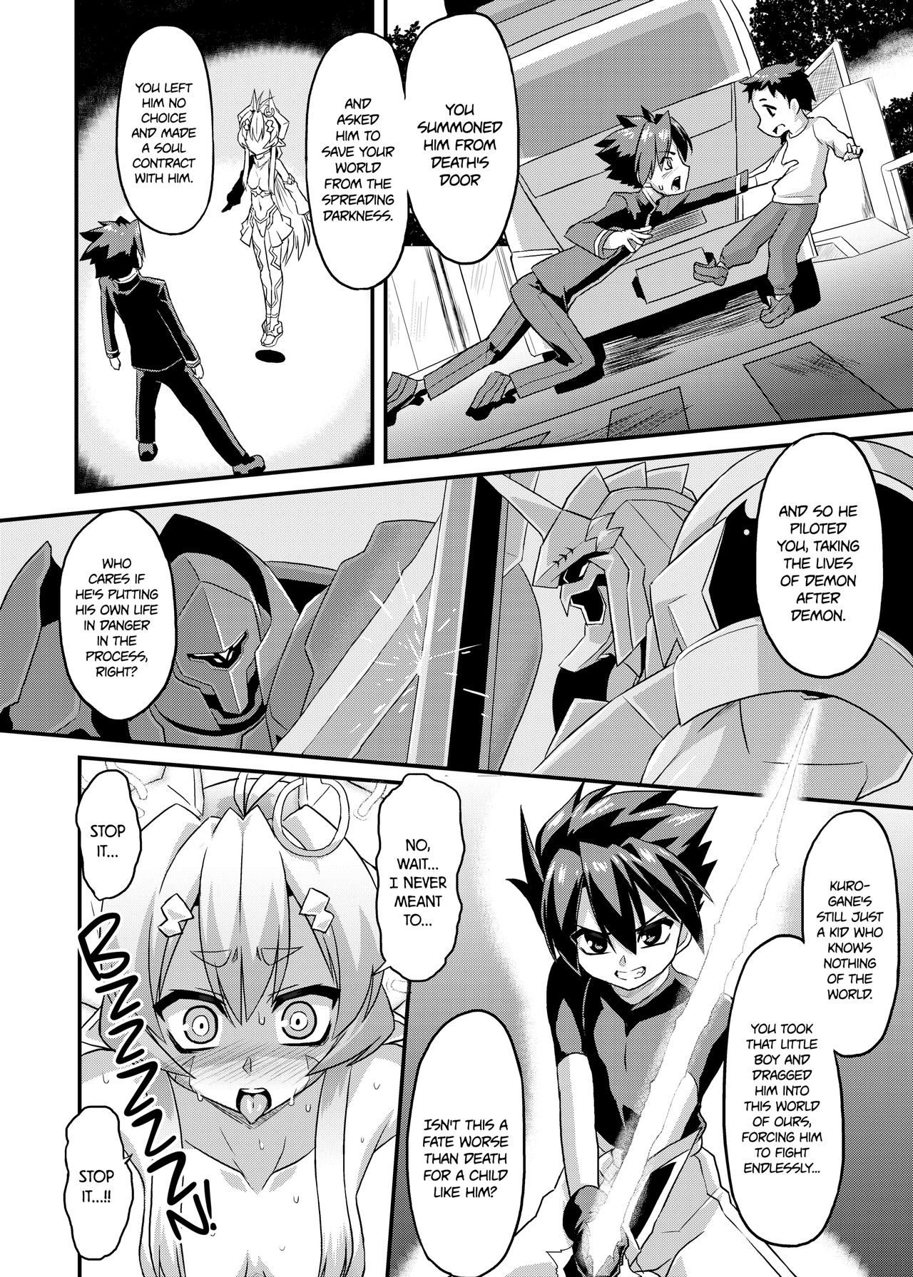 Aku no Kokoro 1 + Ni | Evil at Heart 1 and 2 page 9 full