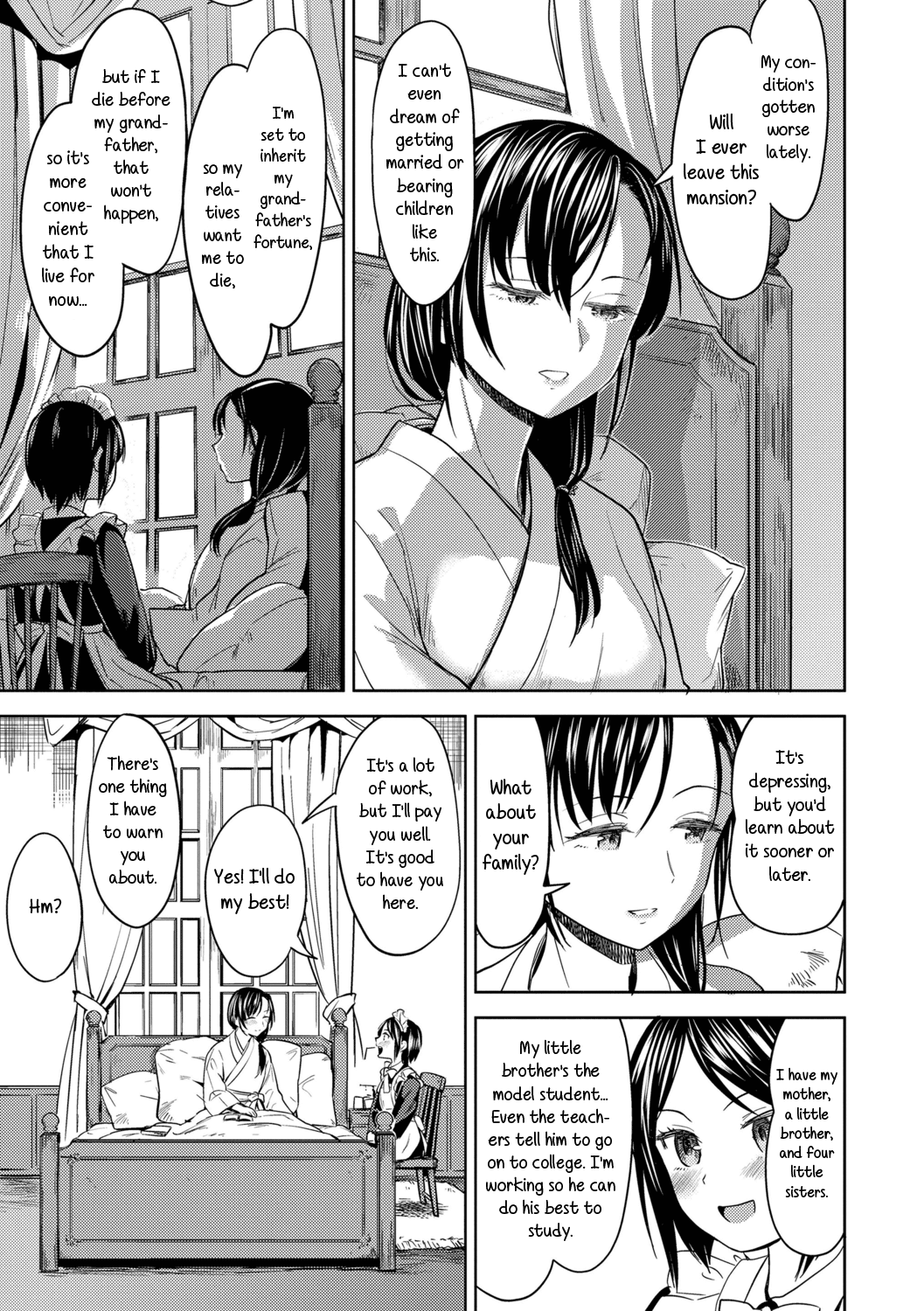 Mochizuki Ketsueki Kenkyuujo no Musume ch1 | The Girl from the Mochizuki Blood Science Lab ch1 page 5 full