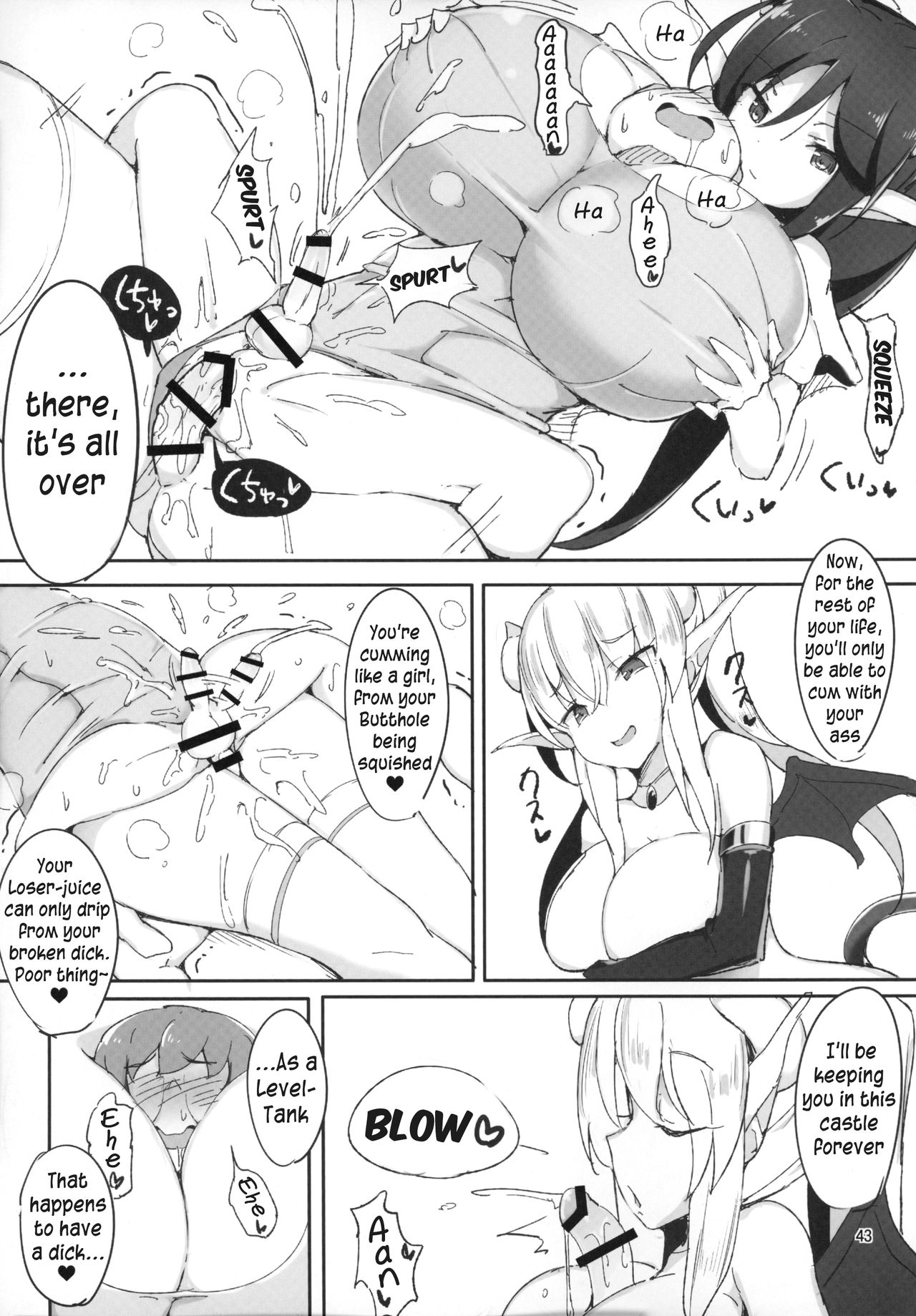 Futanari x Otoko Gyaku Anal Goudou Anata ga Mesu ni Narun desu yo Ch. 6 page 9 full