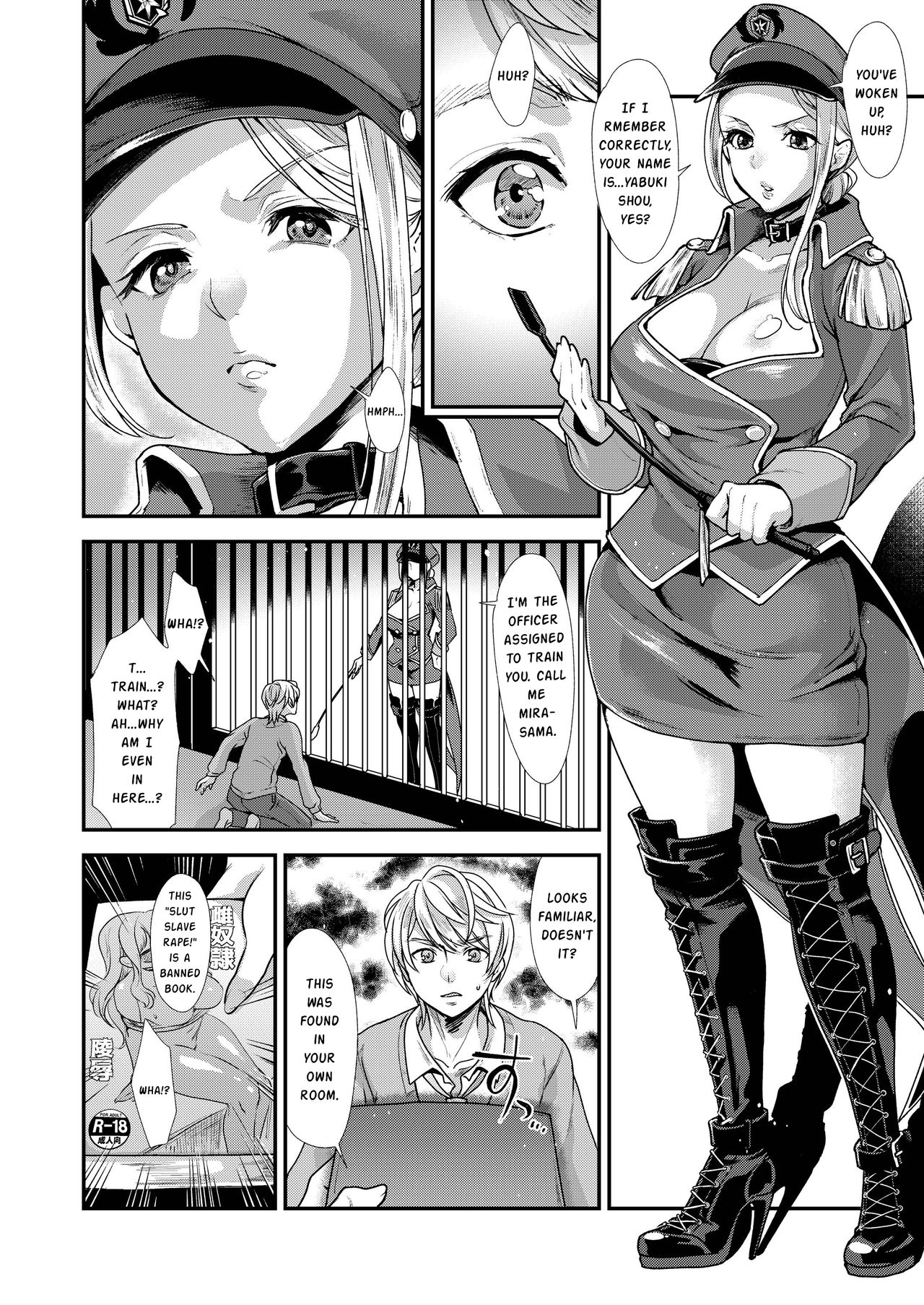 Retsujouhan Choukyouroku Bouryaku no Futanari Kougyaku page 6 full