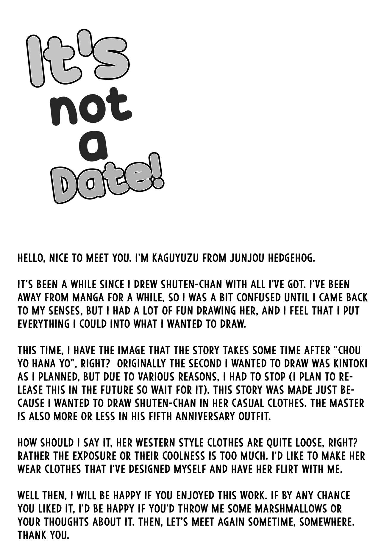 Date Nanka ja Nai! - It's not a date | It's not a date! page 3 full