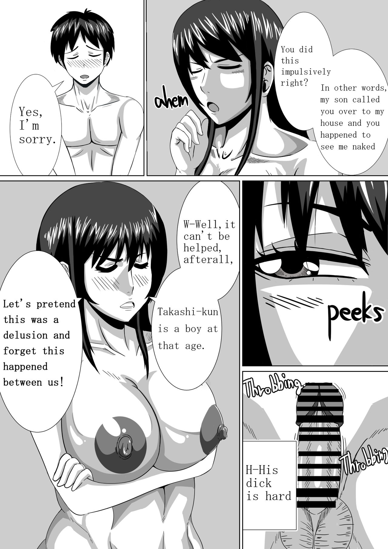 Boku no Daisuki na Takako Mama | Takako's mom aho is a bit erotic page 6 full