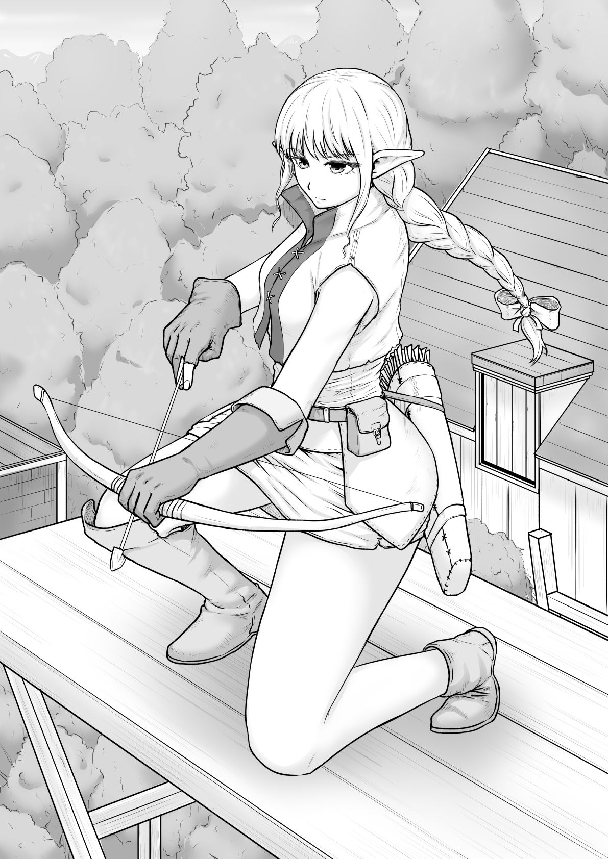 Monogatari wa Kichiku to Zetsubou ni Juurin Sareru page 3 full