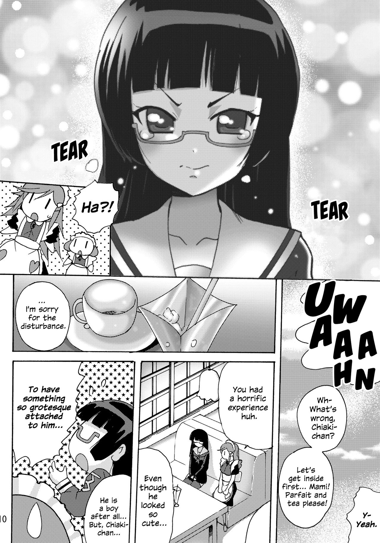 Koisuru Uchuu Kaizoku Musume  - Yuri, Lamp-kan no Himegoto hen - | Space Pirate Girls in Love - Yuri Secret of Lamp Cafe page 10 full
