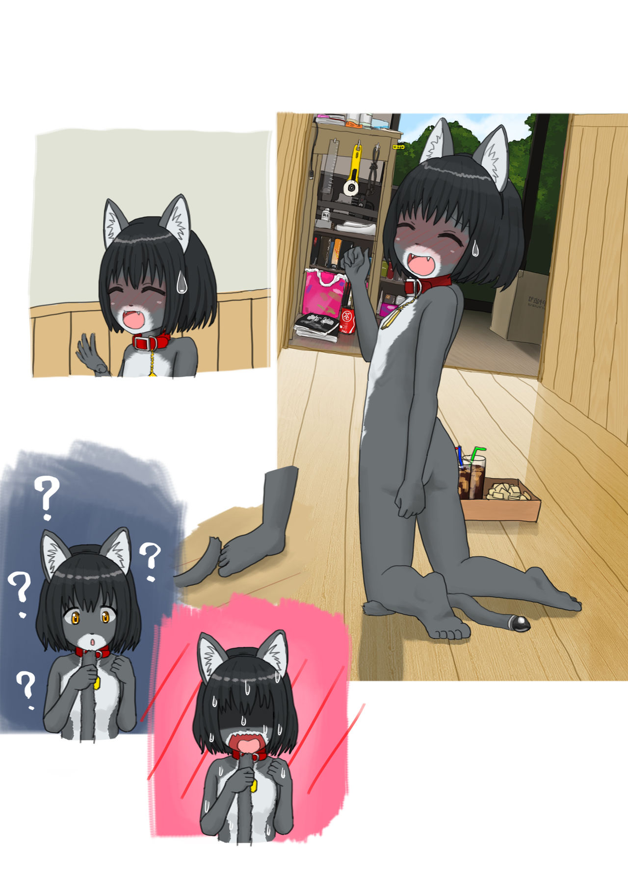 Summer, Sunny, Two Girls... Outdoor in Animal Body Painting... page 9 full