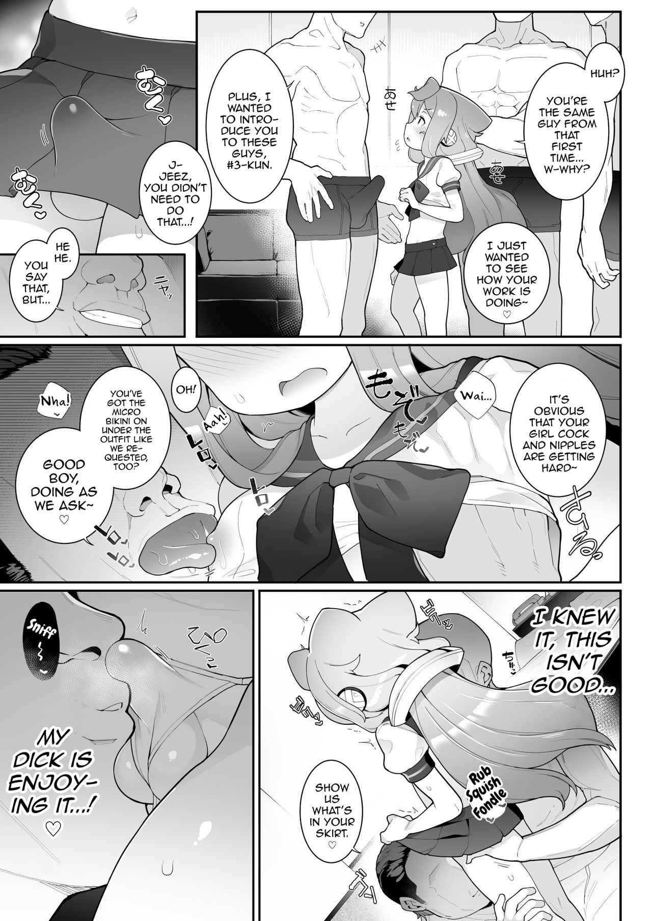 HakaDol! 3-gou-kun no Mesu Ochi Tokunou Deliheal Service page 8 full