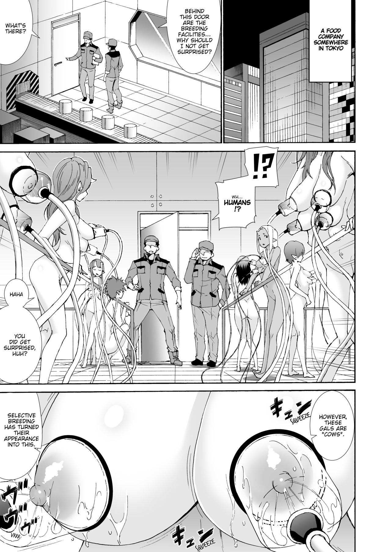 Loli Koushi Bokujou de Sakunyuu Tanetsuke Houdai! | A Farm For Milking Loli Calves - And Mating With Them Freely! page 2 full