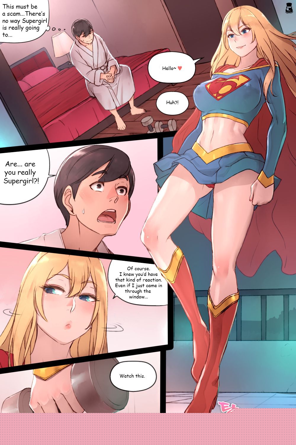 Supergirl's Secret Service page 2 full