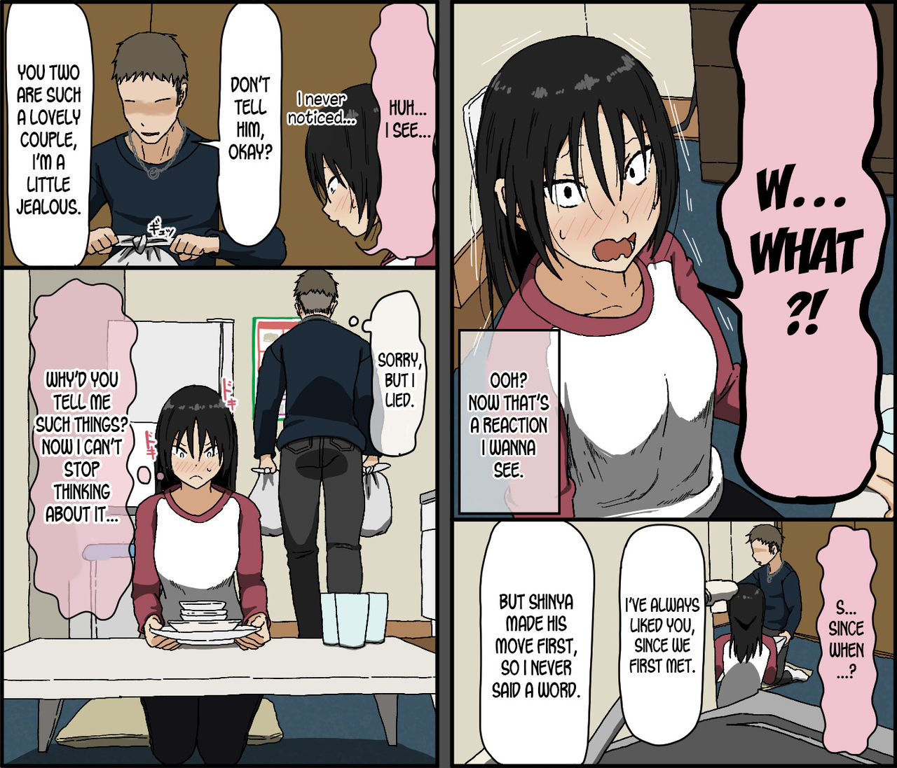 Kareshi Mochi no Kurokami Irojiro Binyuu Joshidaisei ga Cunni dake Mikeiken de Kare no Tomodachi ni Naisho de Hatsu Cunni Sarete Amari nimo Kimochiyo Sugite Sonomama Nagasare Sex Shita page 8 full