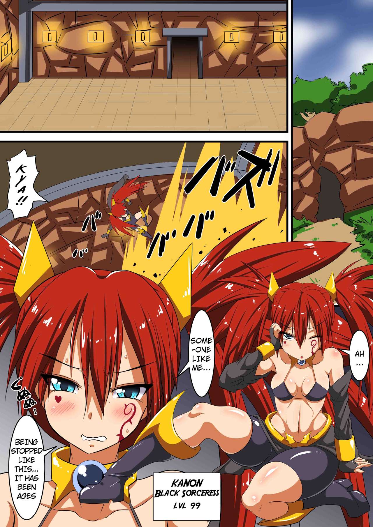 Akuochi Shita Heroine ni Yuuwaku Sare Level Drain Sarechau Hanashi page 2 full