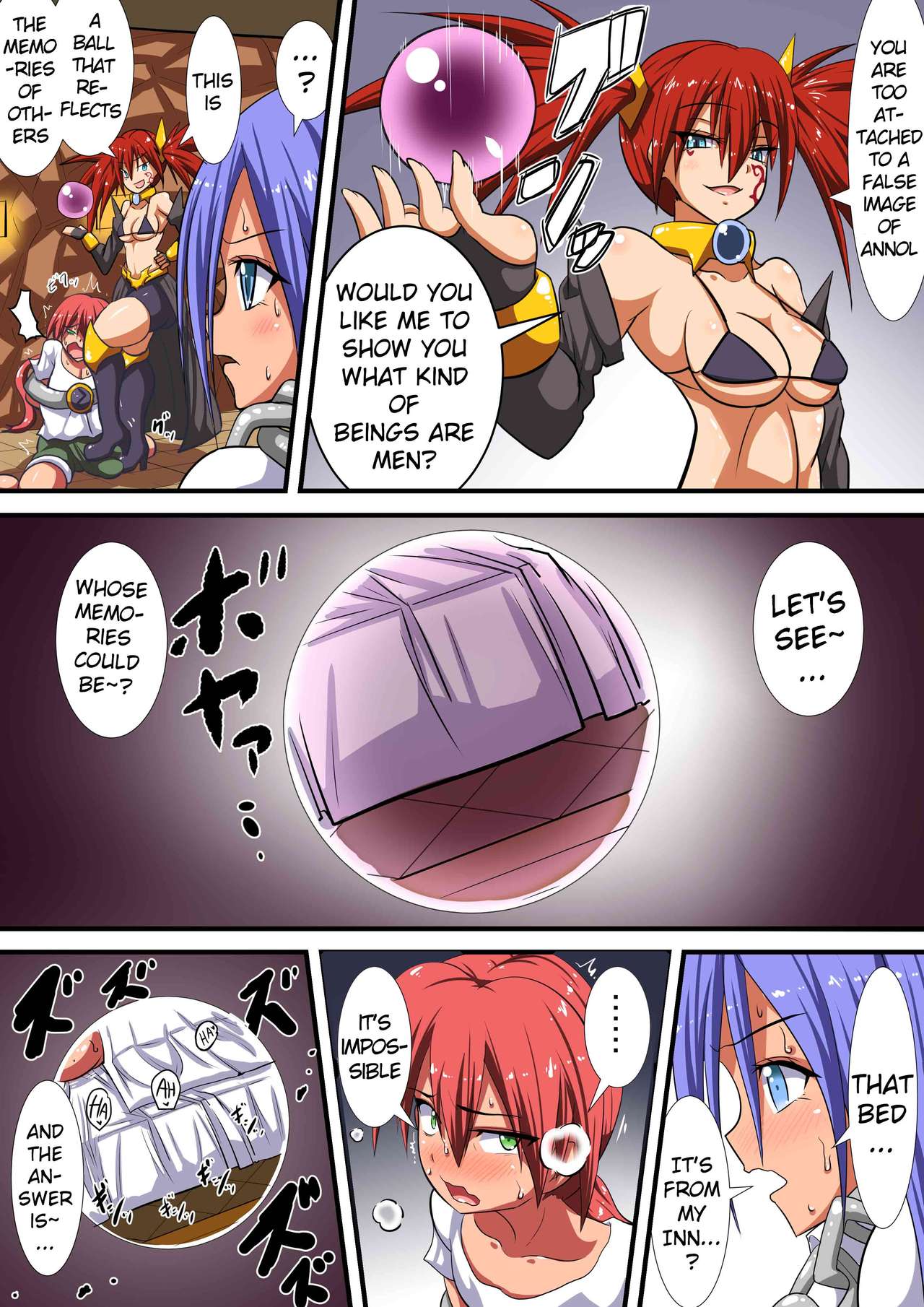 Akuochi Shita Heroine ni Yuuwaku Sare Level Drain Sarechau Hanashi page 6 full