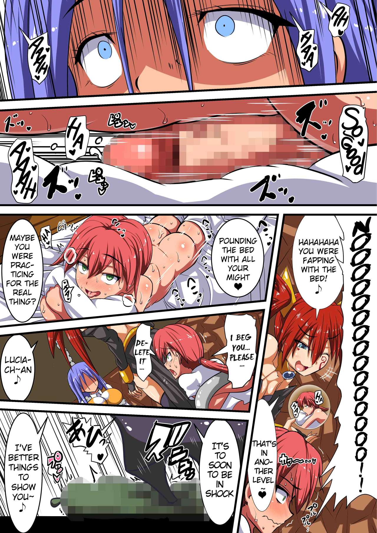 Akuochi Shita Heroine ni Yuuwaku Sare Level Drain Sarechau Hanashi page 8 full