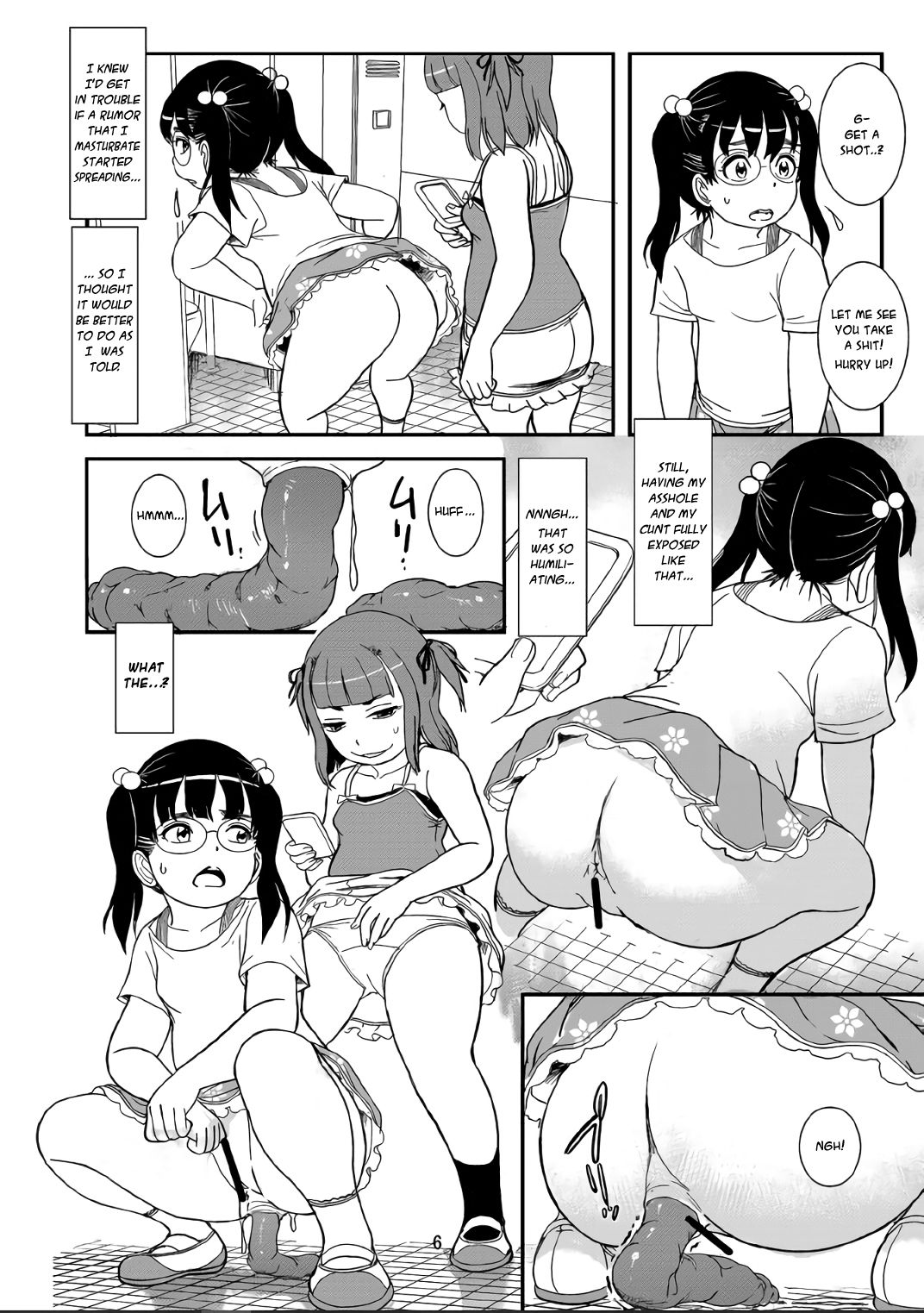 Watashi-tachi Bichibichi Bitch | We Are the Shitting Sluts page 7 full