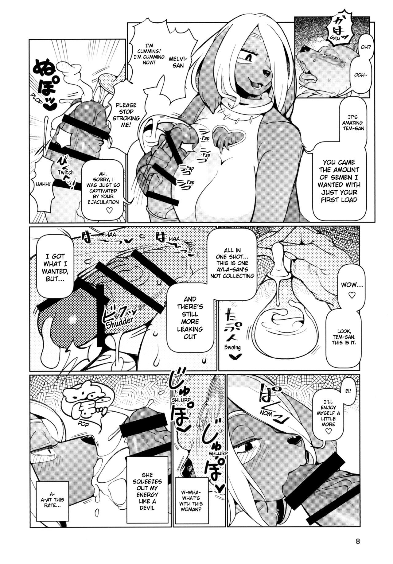 Kemomesu Fap Nipple | Kemono Handjob page 8 full