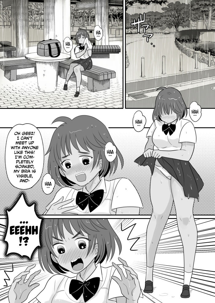 Rikujoubu Ace no Ore ga Fushigi na Ame de Nyotaika shichau Ohanashi | The Story Of How I, The Track Club's Ace, Got Transformed Into A Woman By A Mysterious Downpour page 8 full