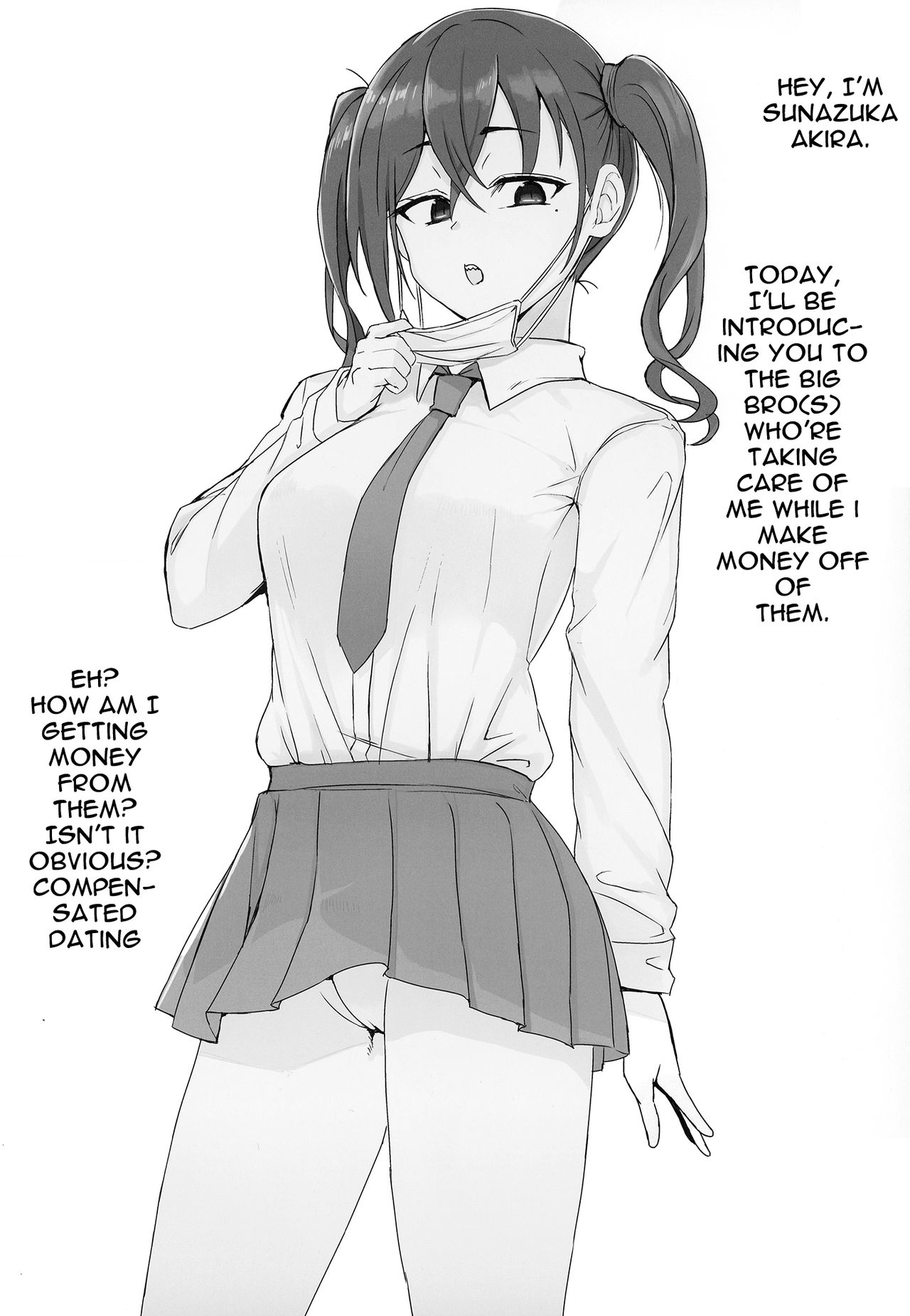 Enjo Kousai Akira to Anii  no Seikatsu Kiroku | Record Of Akira's Paid Dating With Her "Older Brothers" page 3 full