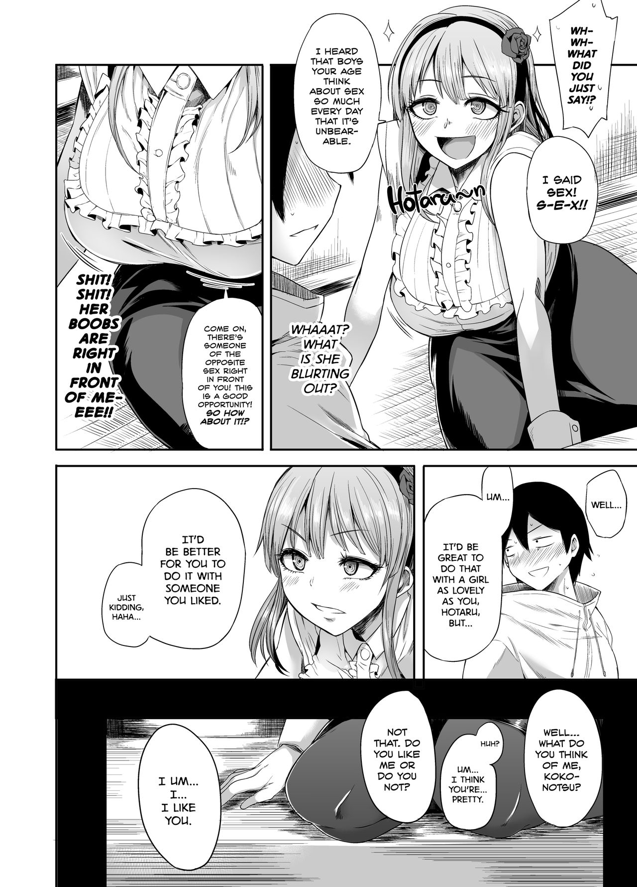 Shidare Hotaru ga Ie ni Yattekita | Hotaru Shidare Stays Over page 5 full