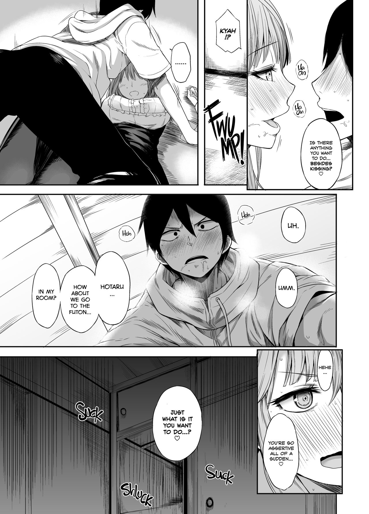 Shidare Hotaru ga Ie ni Yattekita | Hotaru Shidare Stays Over page 8 full