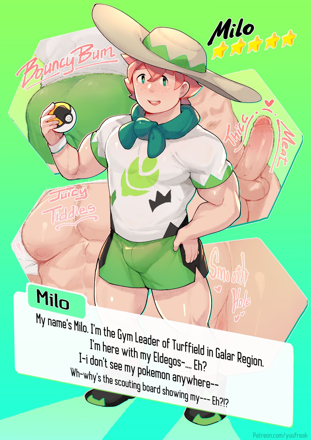 Pokemon MasterSEX - Milo page 1 full