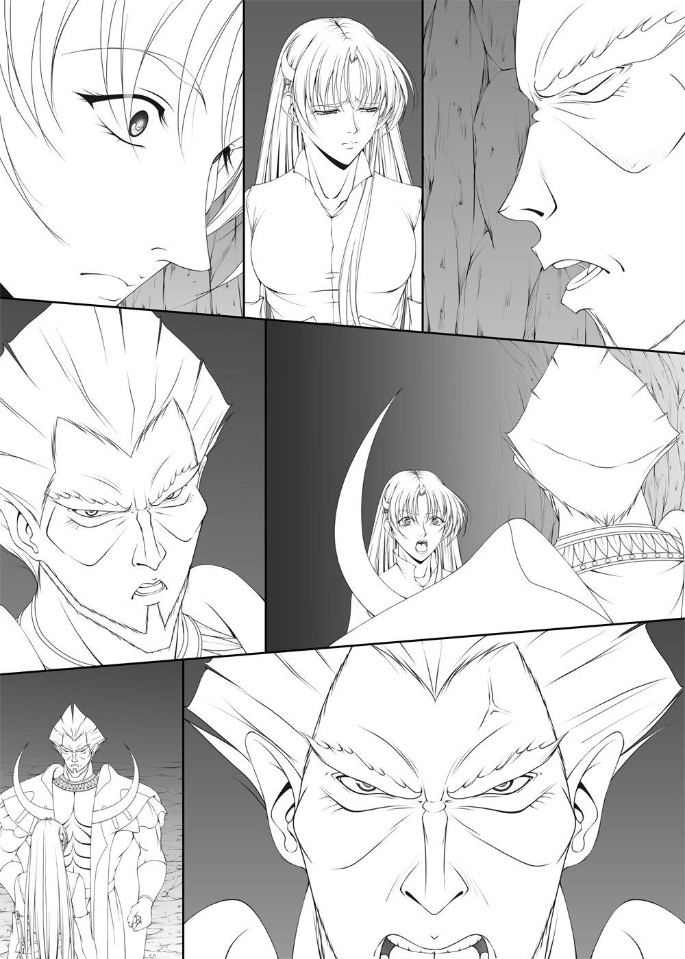 Fight, Sharon! 3 page 7 full