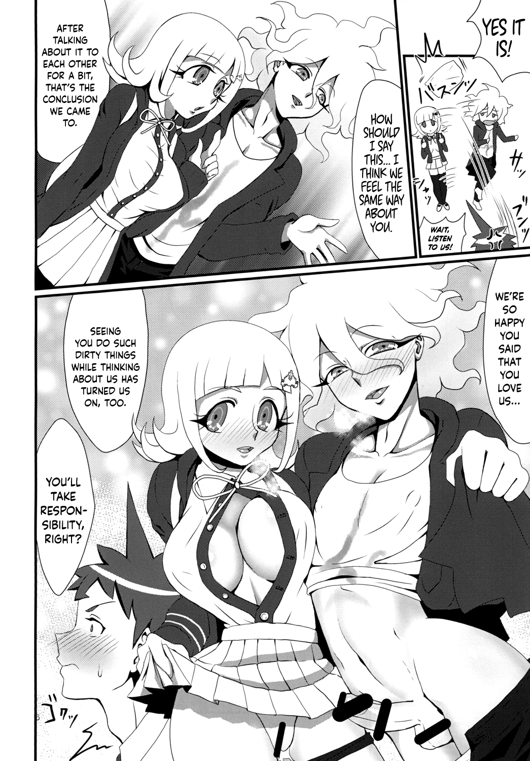 Triple Love Attack! page 8 full