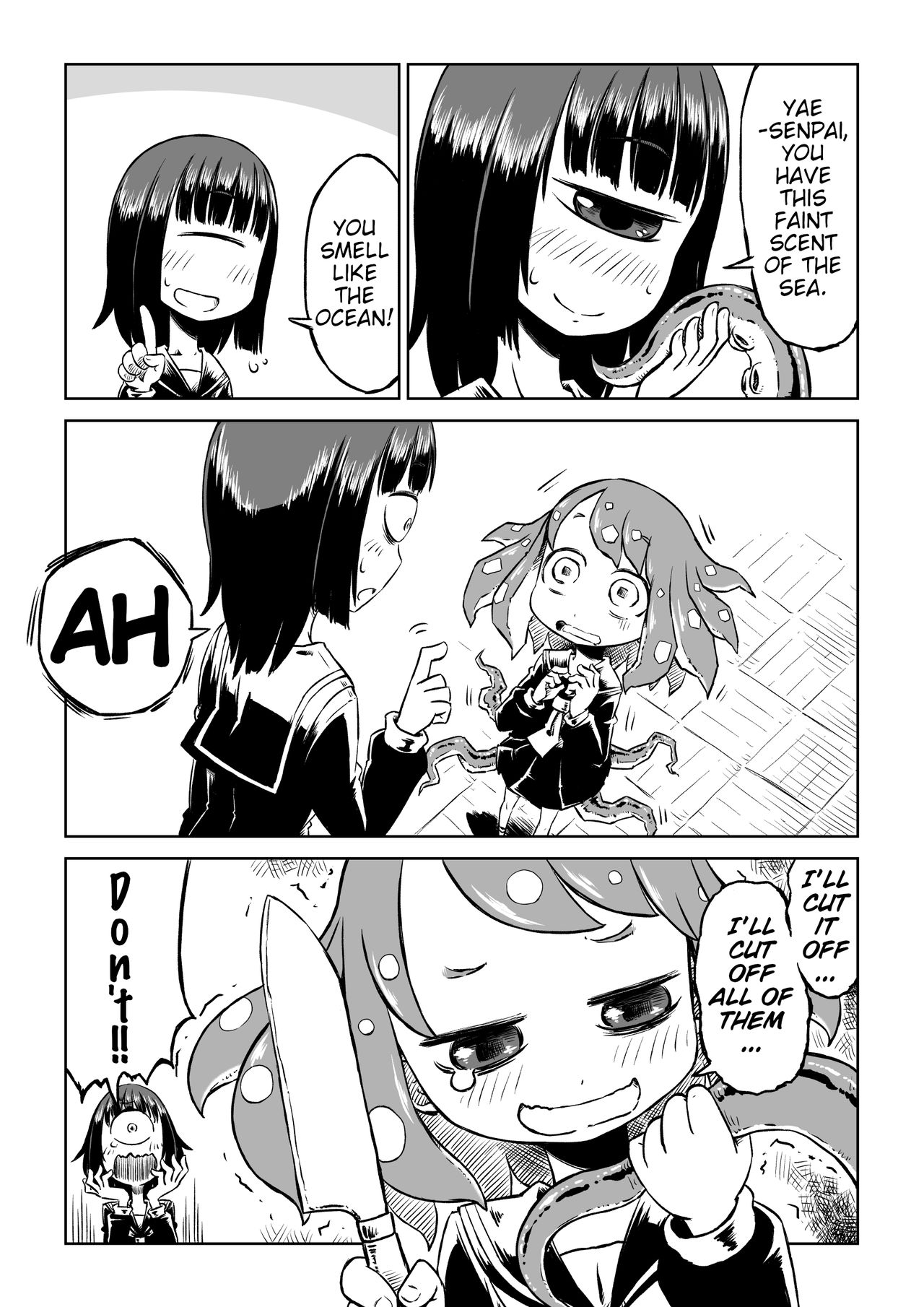 Tako Musume to Tangan Musume ga XX Suru dake.  =Fureta7= page 9 full