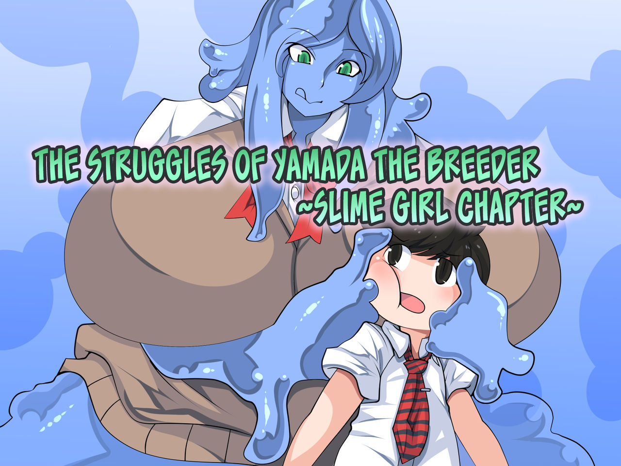 Hanshoku-gakari Yamada no Junan ~Slime Musume Hen~ | The Struggles of Yamada the Breeder ~Slime Girl Chapter~ page 1 full