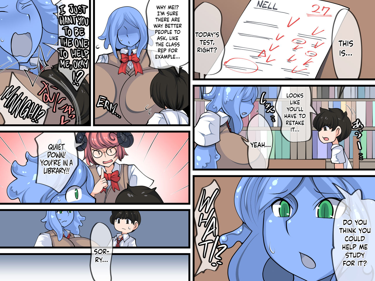 Hanshoku-gakari Yamada no Junan ~Slime Musume Hen~ | The Struggles of Yamada the Breeder ~Slime Girl Chapter~ page 5 full