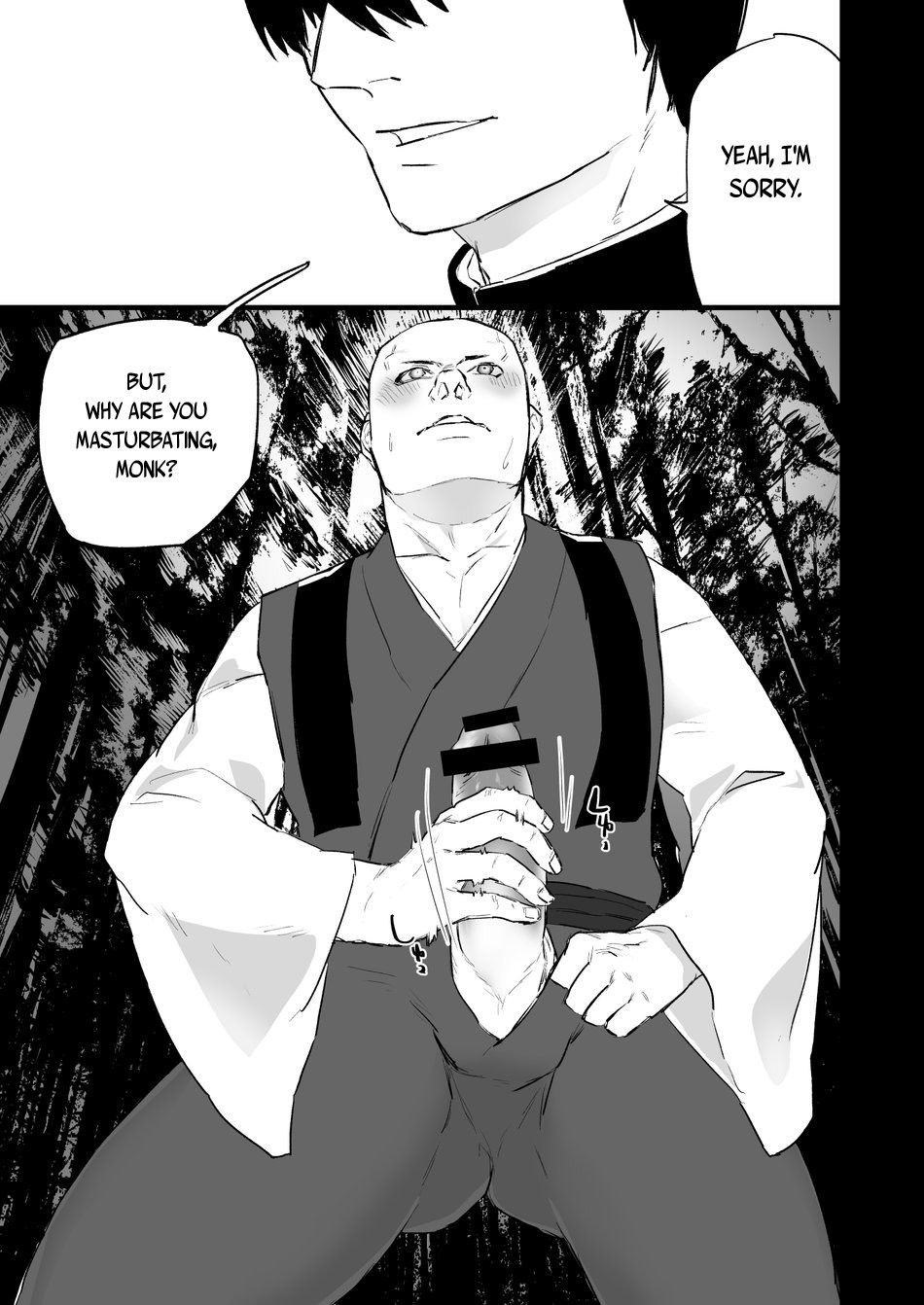 Sennou ~Zenshin Inran Nikubou Bouzu~ | Brainwashed ~Full Body Licentious Cock Monk~ page 8 full