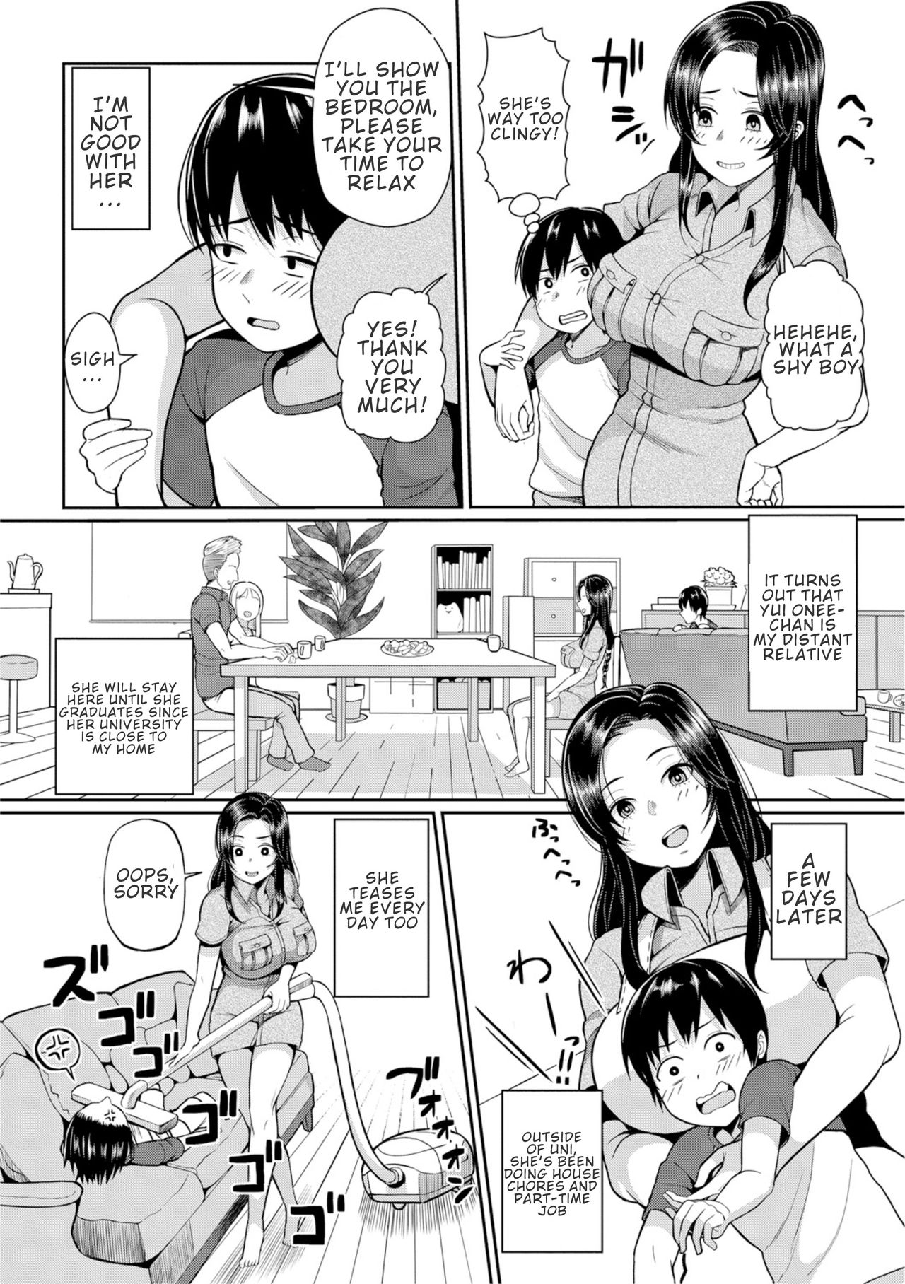 Isourou JD to Shota Boy | Freeloader College Girl and Shota Boy page 4 full