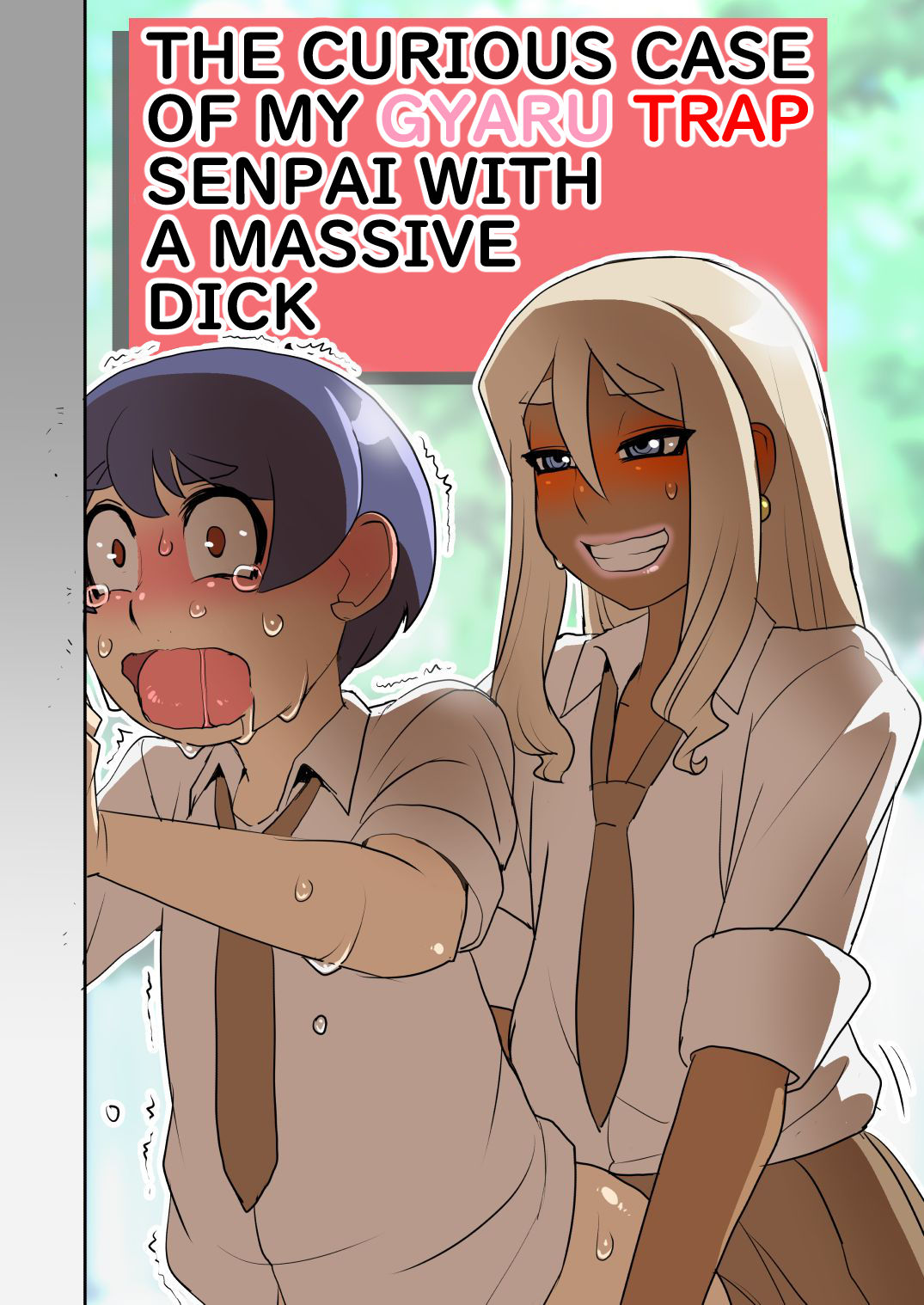 Otokonoko Gal Senpai no Chinpo ga Dekai Ken | The Curious Case of My Gyaru Trap Senpai With A Massive Dick page 1 full