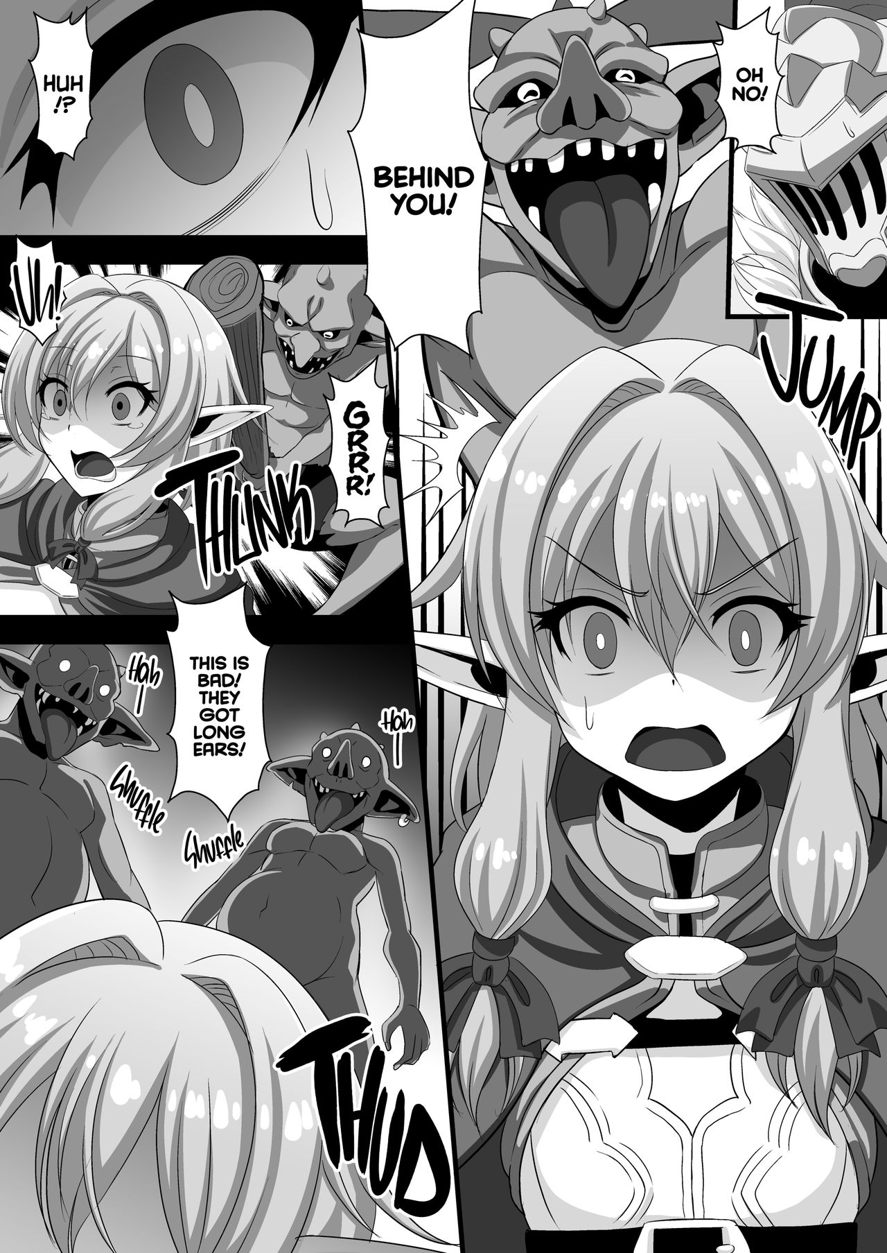 Goblin's Raper! ~Yousei Yunde x Rinkan & Shokushu~ | Goblin’s Layer! ~She lays with goblins~ page 5 full
