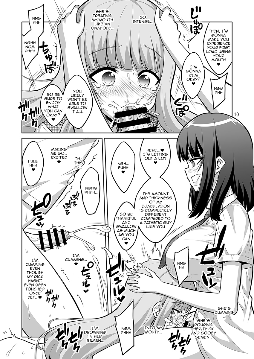 Otokonoko ga Futanari JK DeliHeal o Yondara Byou de Mesu Ochi shichaimashita. page 8 full
