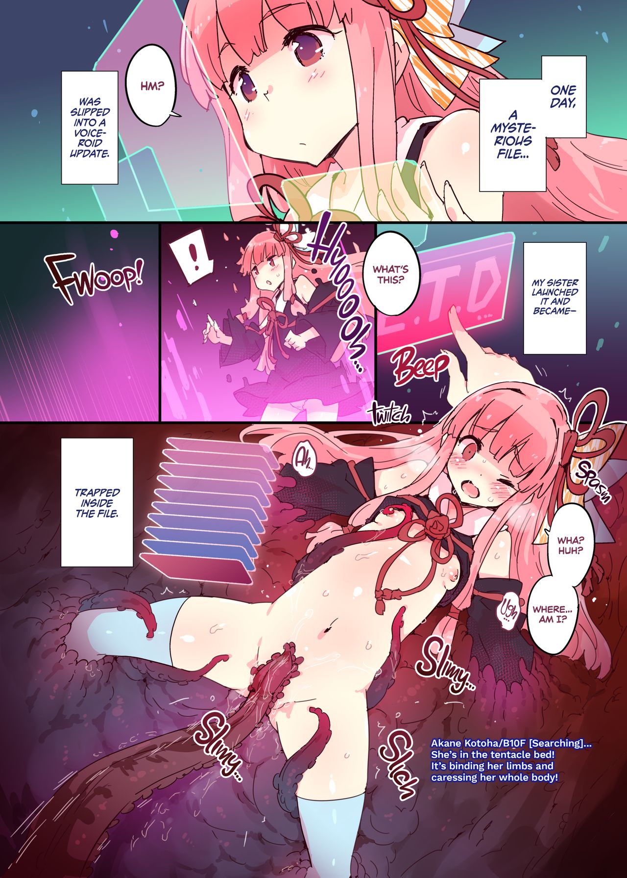 Kotonoha shimai Ero trap dungeon | Kotonoha Sisters in an ETD page 3 full